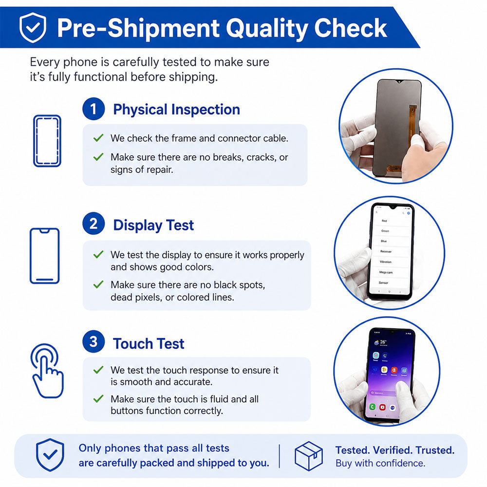 Compatible for OPPO A74 / A94 (4G/5G) / A95 (4G/5G) / A96 5GScreen Assembly Replacement — High Brightness & Vivid Color Display