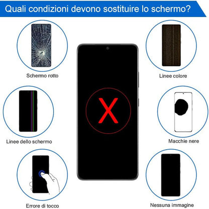 Huawei Y9A 4G / Honor X10 Screen Assembly — Frameless Replacement, Crisp Display & Smooth Touch