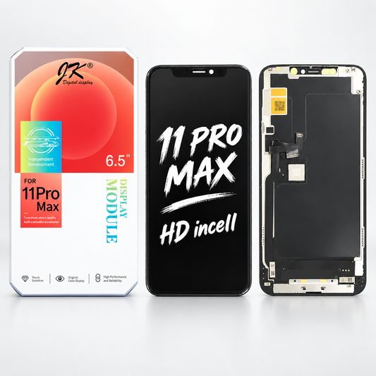 JK In-Cell Display Screen Replacement for iPhone 11 Pro Max (Movable IC | Bezel Thickness | LCD HD Display)
