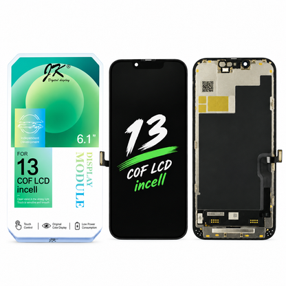 JK In-Cell Display Screen Replacement for iPhone 13 (Movable IC | 1:1 Size | COF LCD Display)