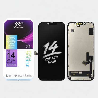 JK In-Cell Display Screen Replacement for iPhone 14 (Movable IC | 1:1 Size | COF LCD Display)