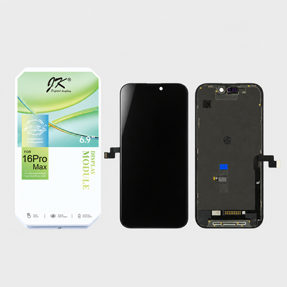 JK In-Cell Display Screen Replacement for iPhone 16 Pro Max (Movable IC | COF LCD Display)